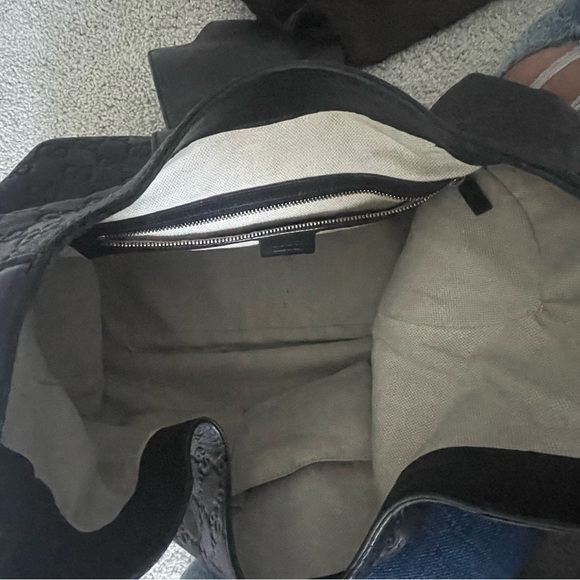 Gucci Emily Guccissima Large Hobo Handbag Black - Picture 3 of 5